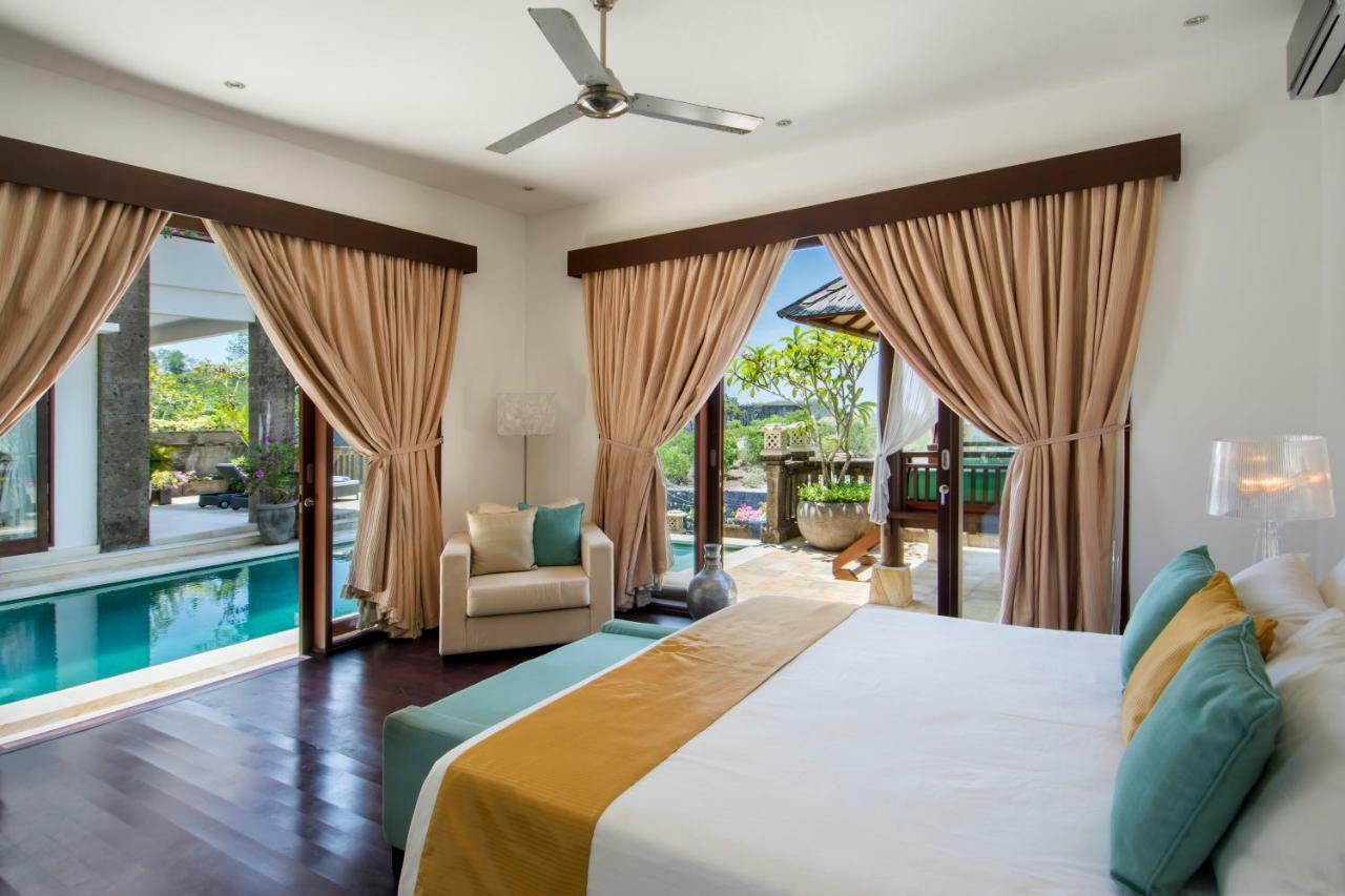 Villa Amanie - Private Villa With Infinity Pool, Stunning Views And Cook جيمباران المظهر الخارجي الصورة